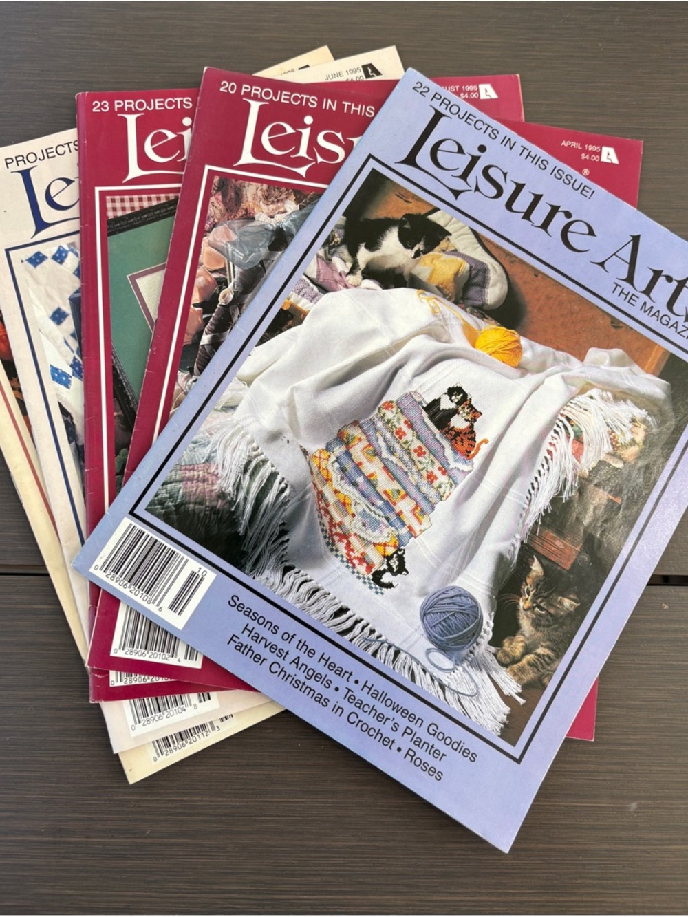 Leisure Arts Craft Magazine Bundle 1995 1996